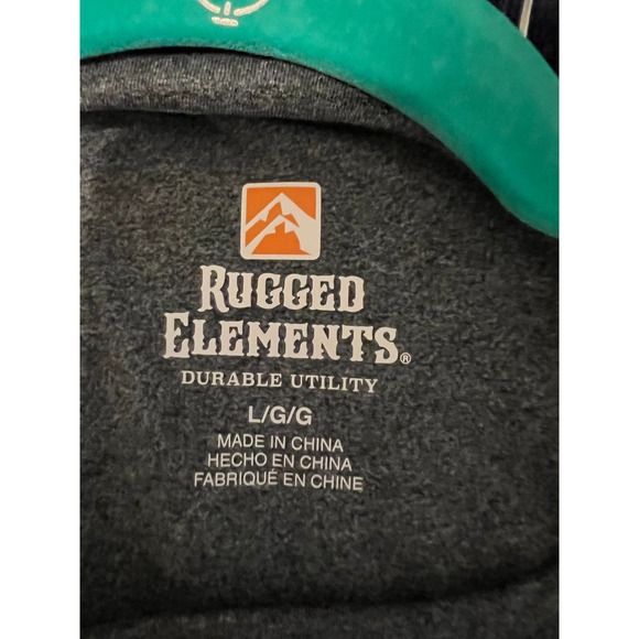 Rugged Elements Men's Grey Long Sleeve Shirt - Picture 3 of 4